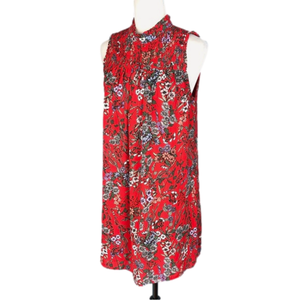 Carolina Belle red floral dress